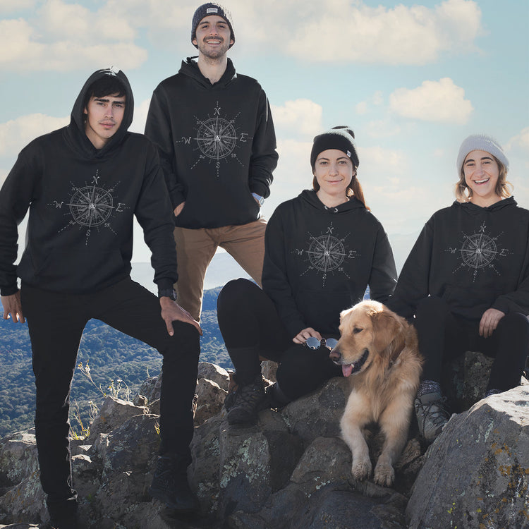 Hand-Drawn Compass Rose