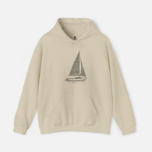Women's Sailboat Hoodie | Unisex Fit