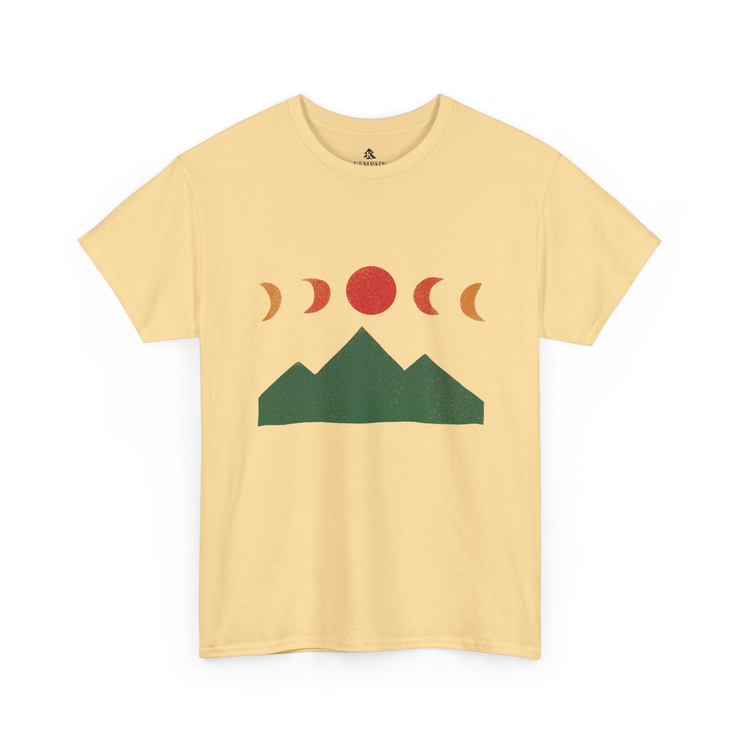Mountain Ridges & Moon Phases Tee