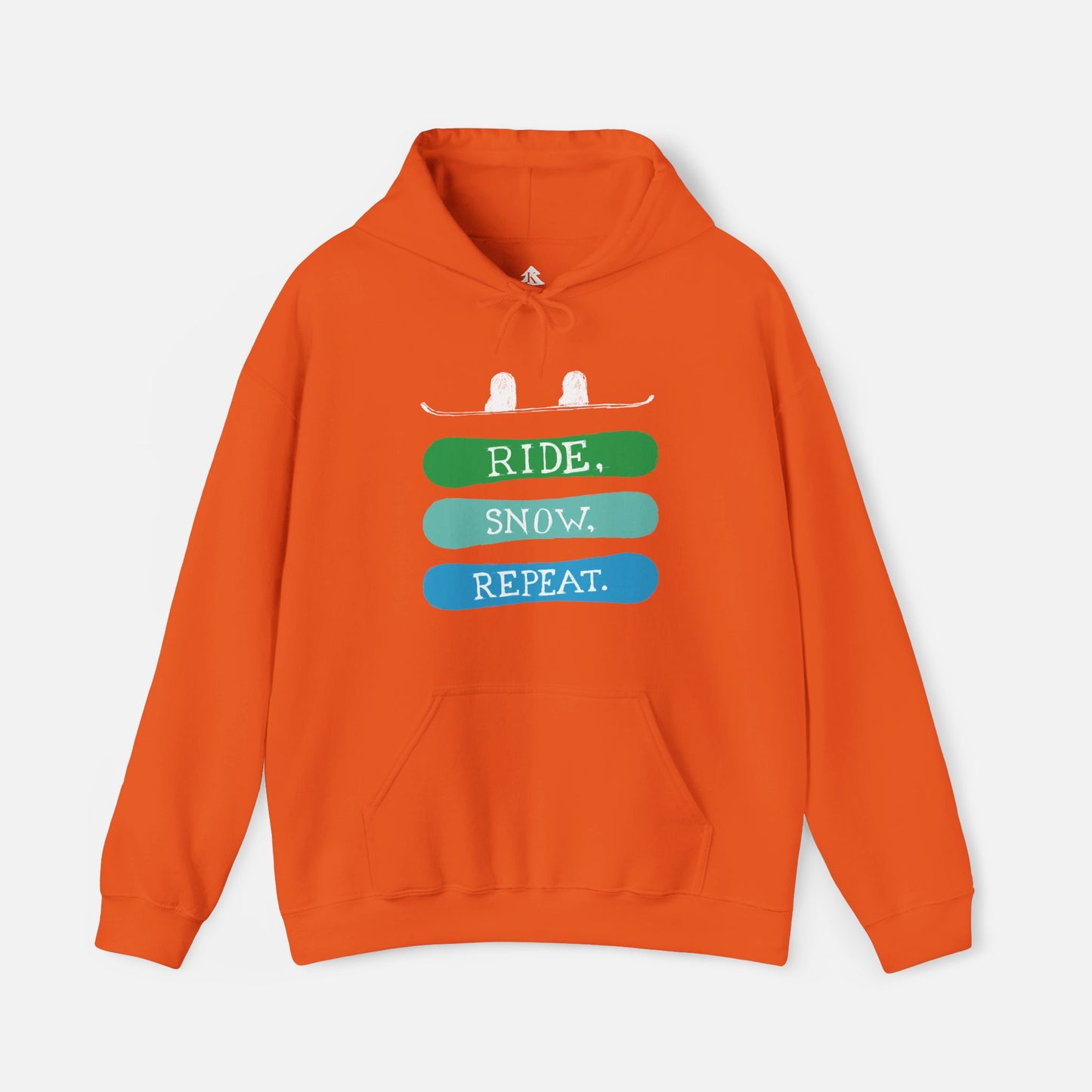 Men's Ride, Snow, Repeat Hoodie | Unisex Fit