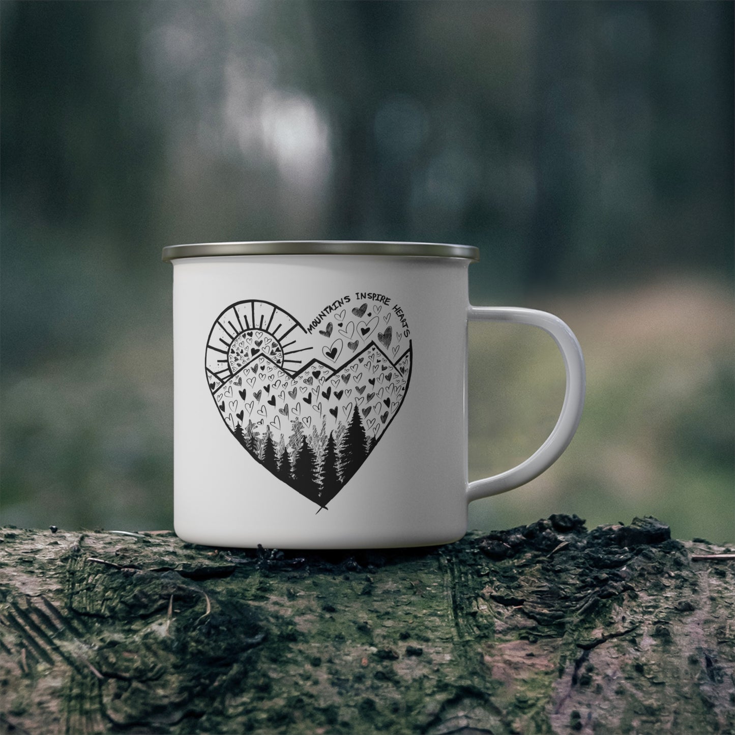 Hiking Couple Mug | Together We Climb // Personalized //