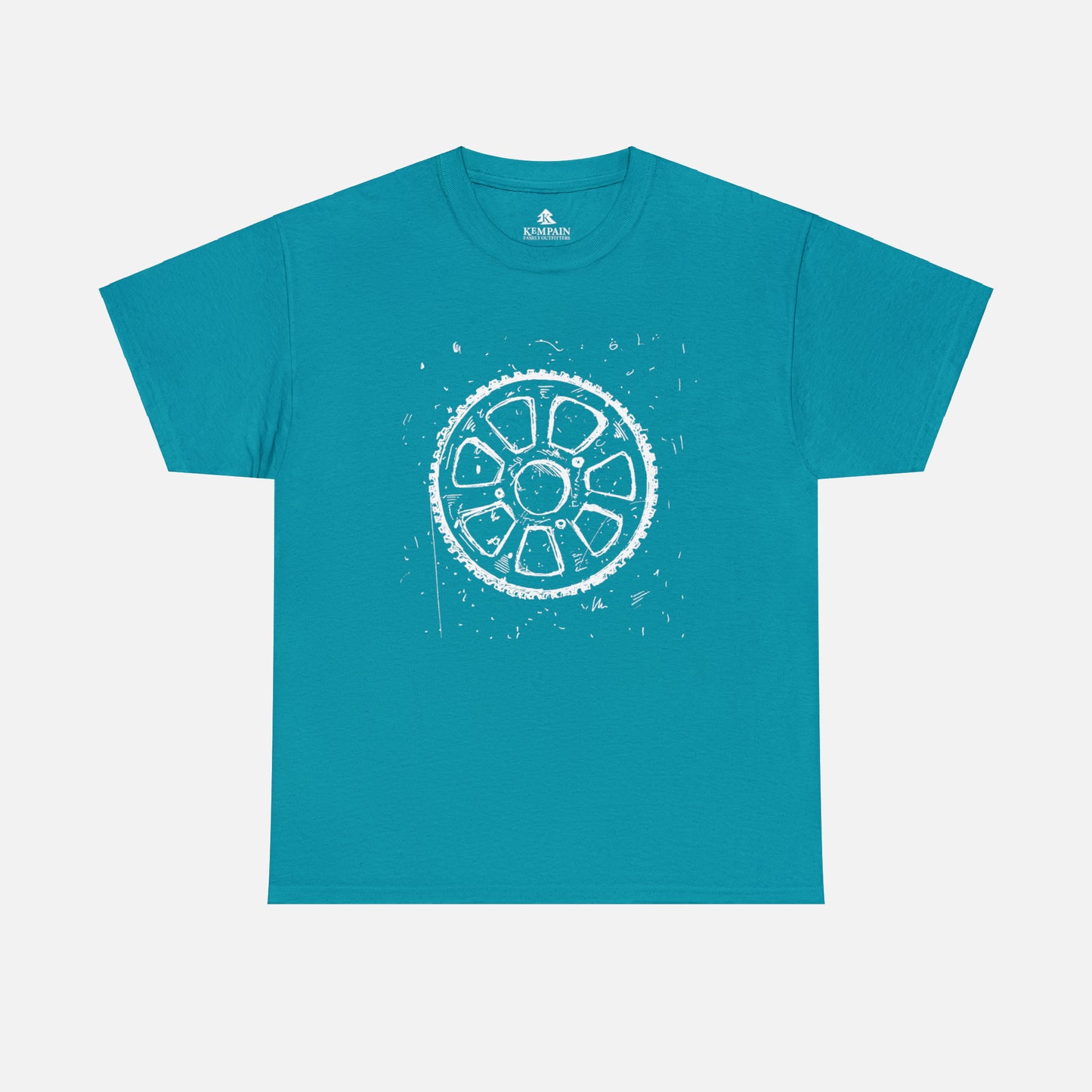 Bicycle Sprocket Graphic T-Shirt