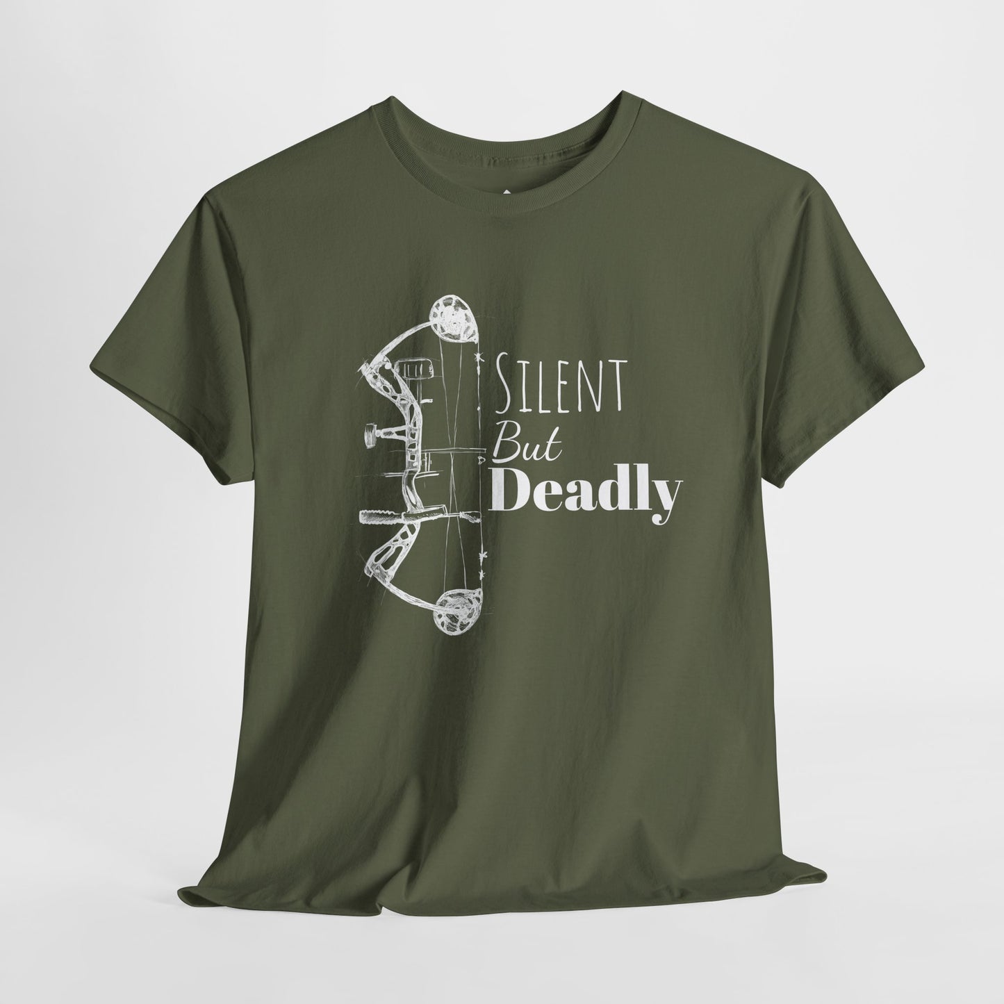 Archery Tee, Silent but Deadly Archery Compound Bow, Archery Shirt, Bow and Arrow Tee, Archer Gift, Archery Lover Shirt