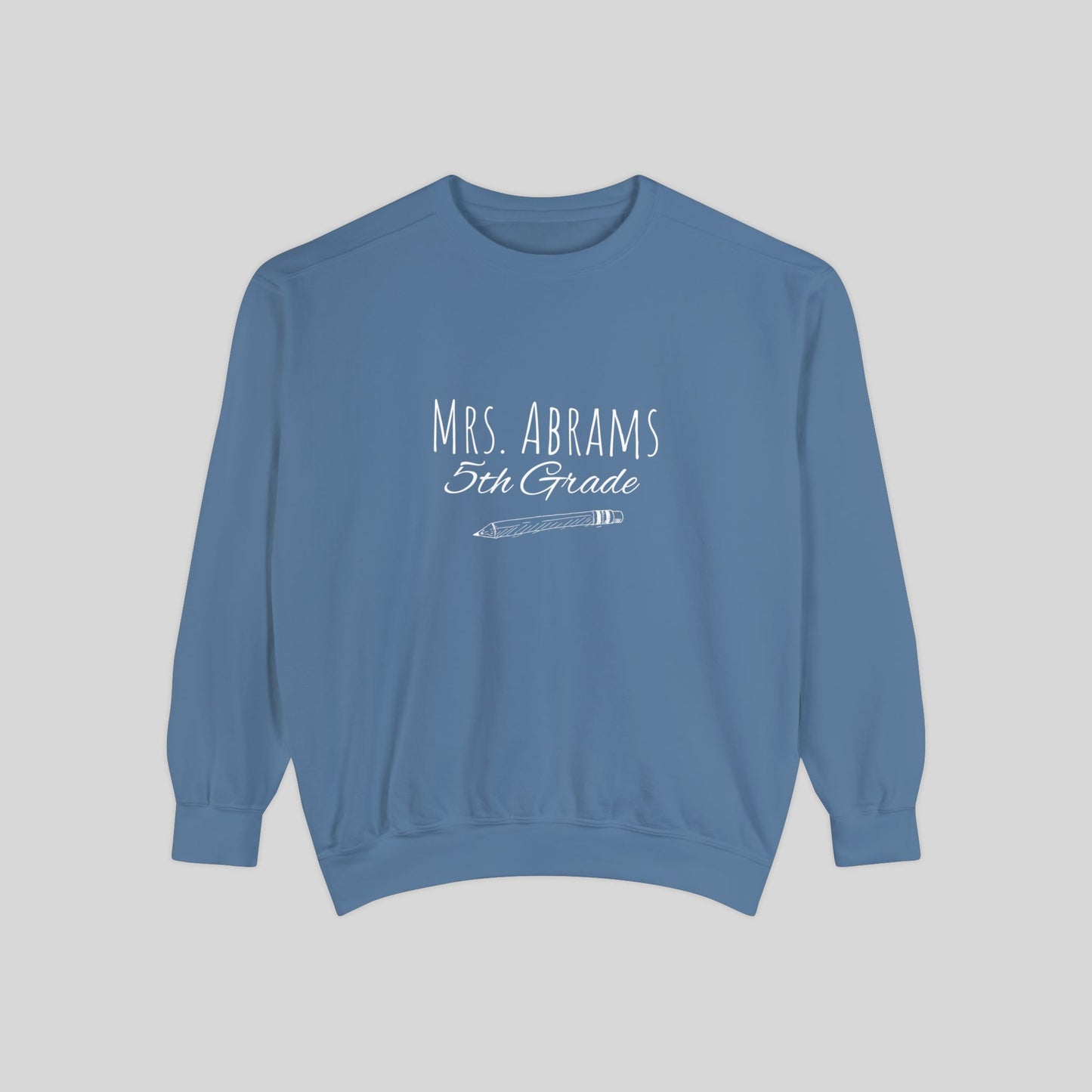 Personalized Teacher Sweatshirt, Teacher and Grade Personalized Crewneck Sweater, First Day of School Sweater, Unisex Crewneck Sweater.