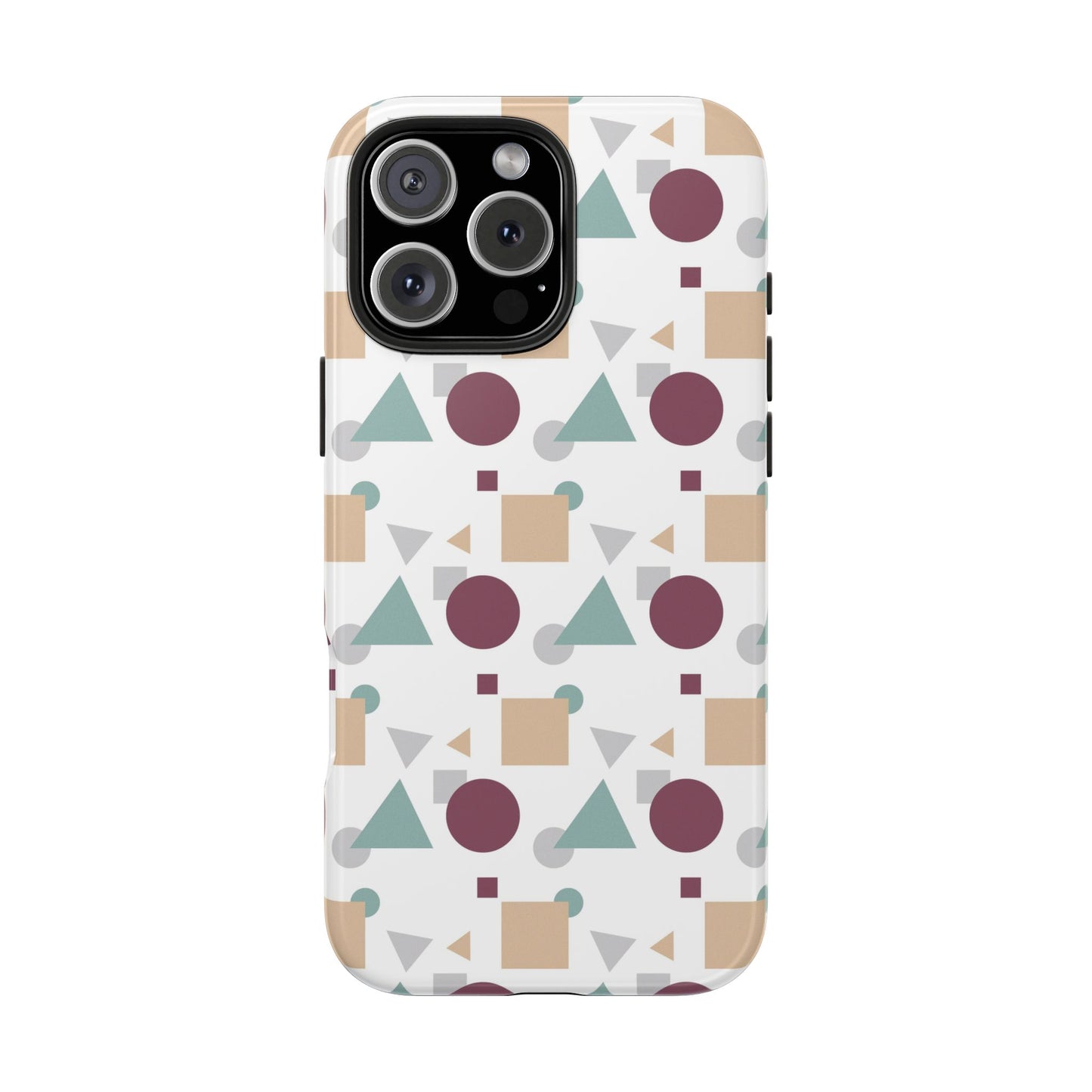 Vibrant Geometric Pattern Phone Case – A Modern Work of Art for Your Device