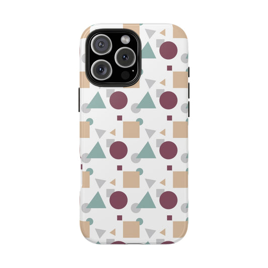 Vibrant Geometric Pattern Phone Case – A Modern Work of Art for Your Device