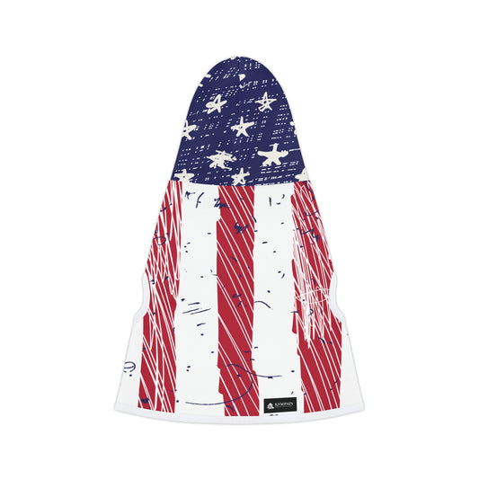 American Flag Pet Hoodie