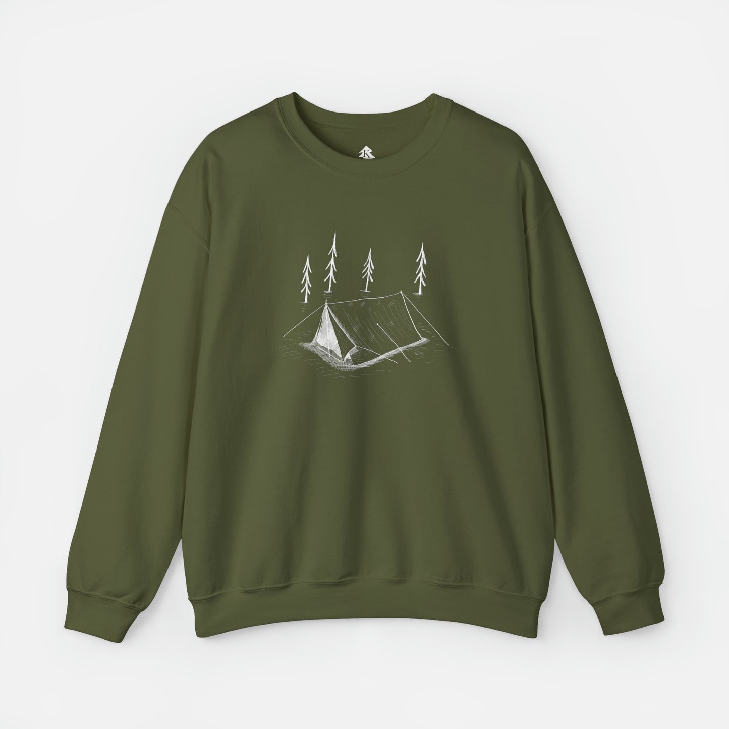 Women's Camping Tent Crewneck | Unisex Fit