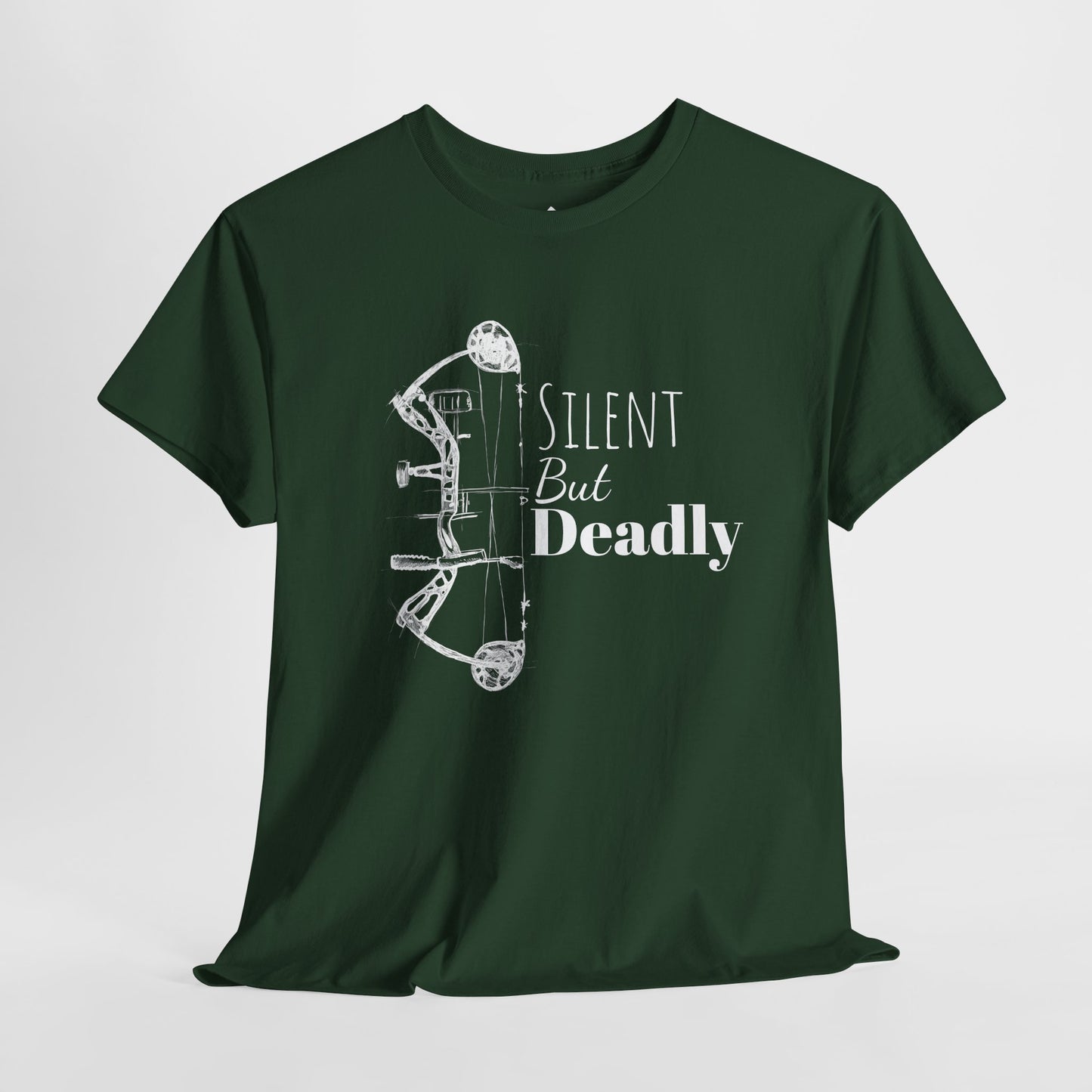Archery Tee, Silent but Deadly Archery Compound Bow, Archery Shirt, Bow and Arrow Tee, Archer Gift, Archery Lover Shirt