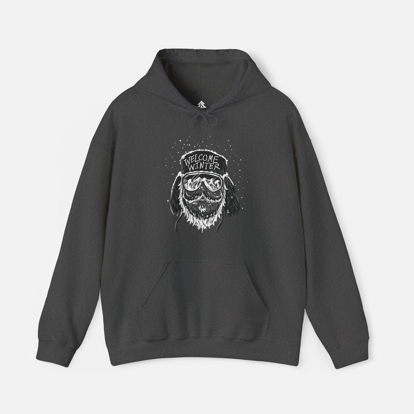 Men's Winter Snow Beard Hoodie | Unisex Fit