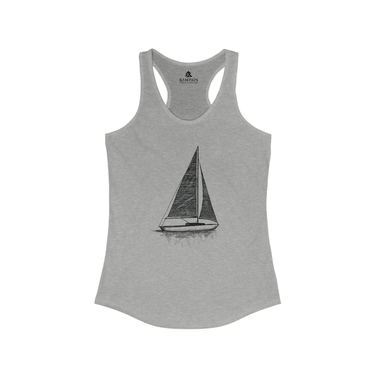Sailboat Racerback Tank