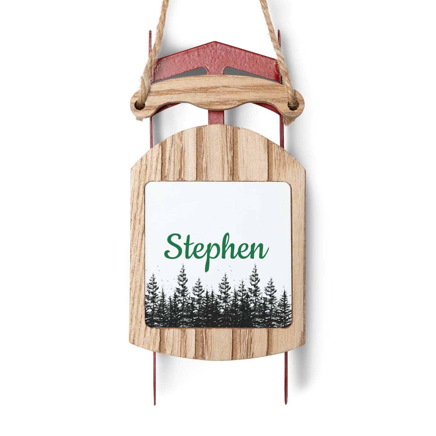 Ornament Decor, Personalized Christmas Tree, Holiday Gift, Custom Name Decoration, Winter Home Decor