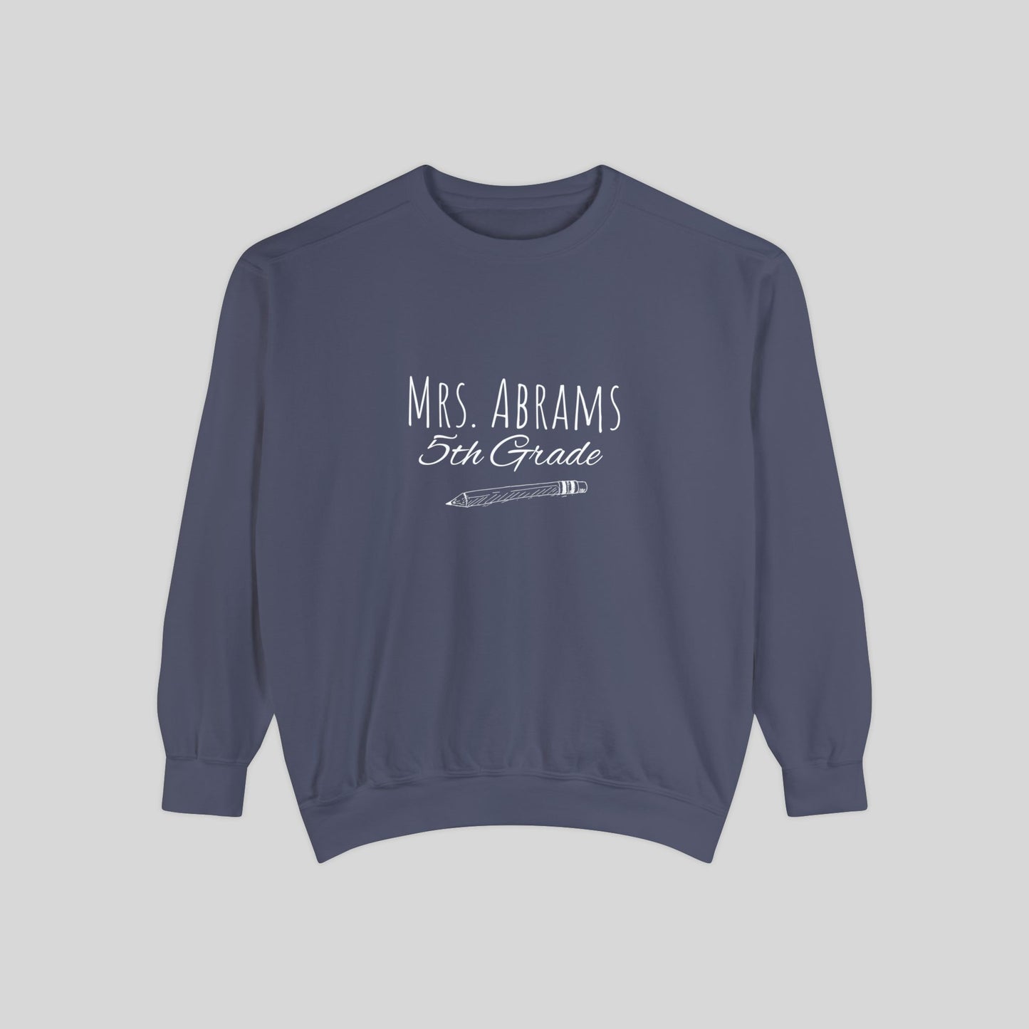 Personalized Teacher Sweatshirt, Teacher and Grade Personalized Crewneck Sweater, First Day of School Sweater, Unisex Crewneck Sweater.