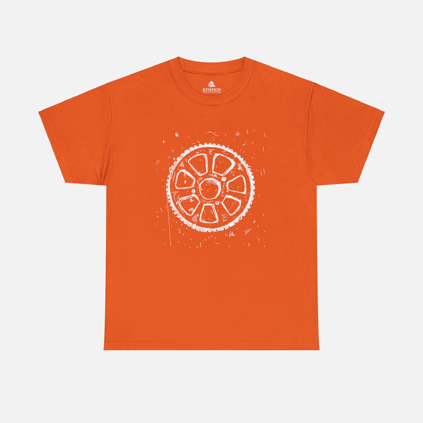 Bicycle Sprocket Graphic T-Shirt