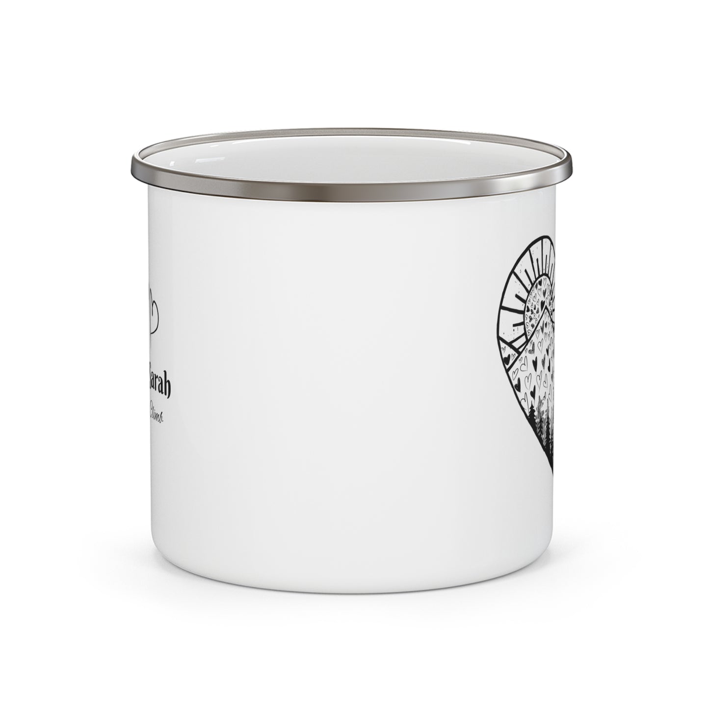 Hiking Couple Mug | Together We Climb // Personalized //