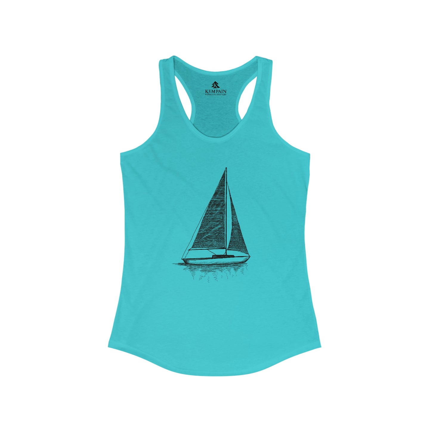 Sailboat Racerback Tank