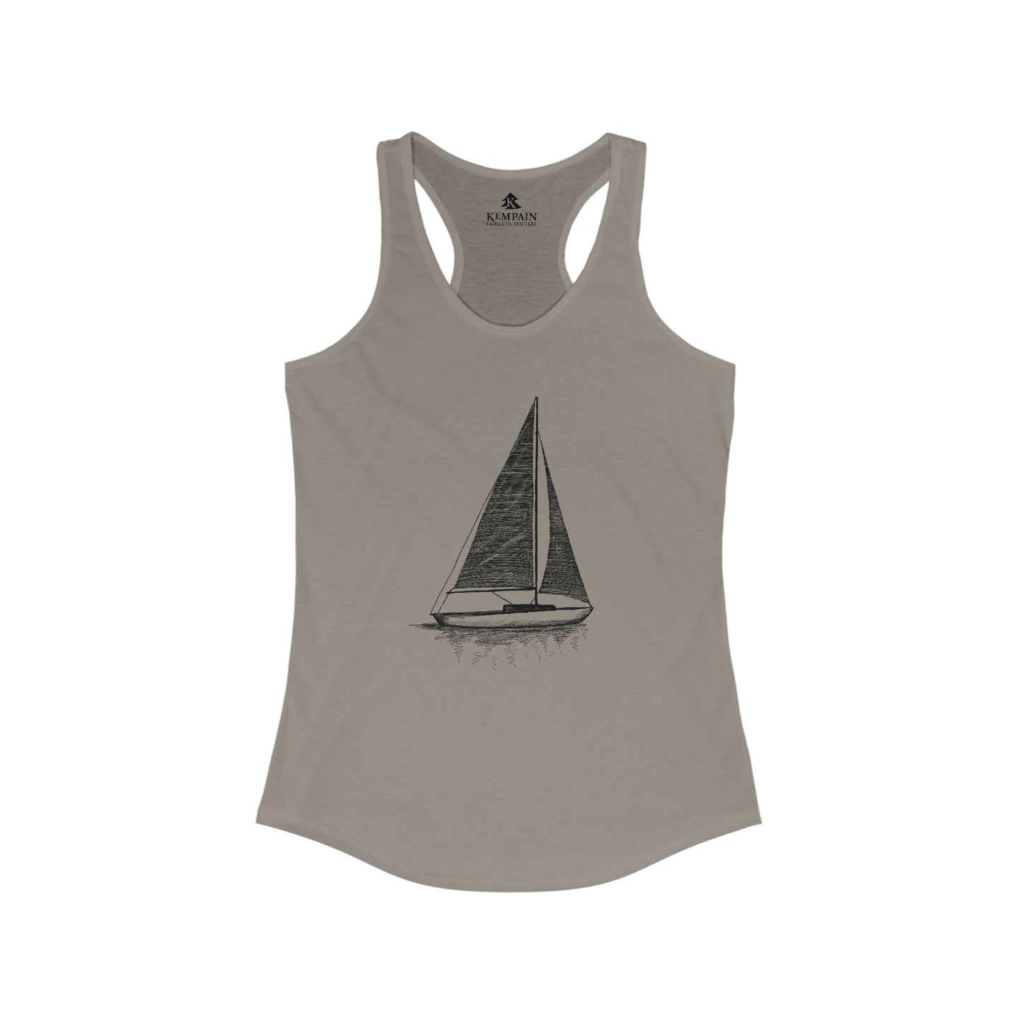 Sailboat Racerback Tank