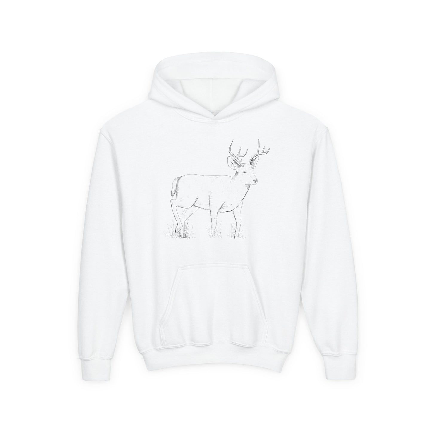Kids' 6 Point Buck Hoodie