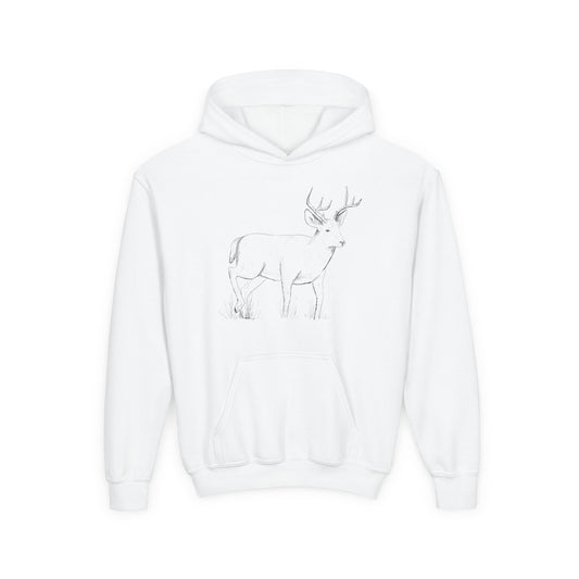 Kids' 6 Point Buck Hoodie