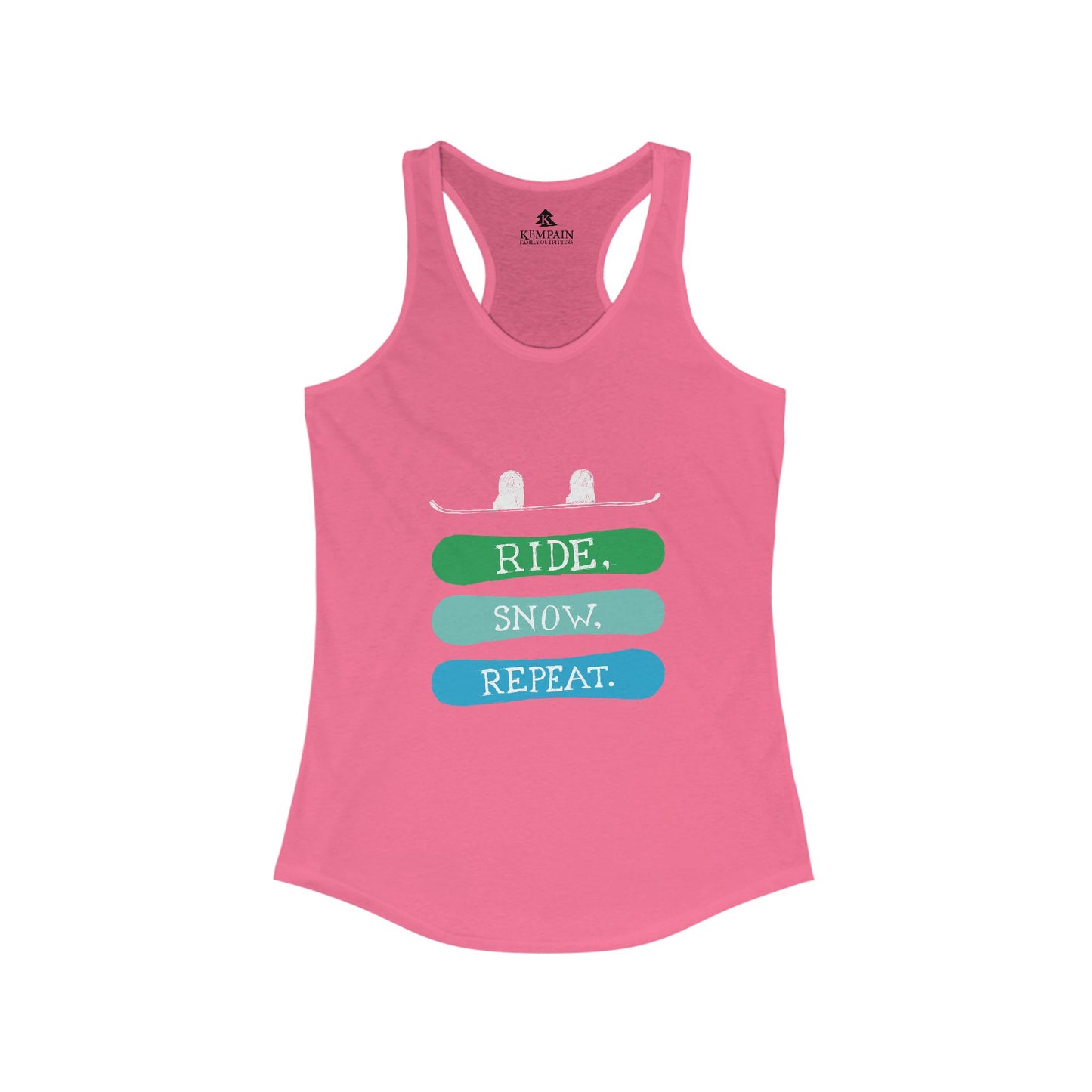 Ride Snow Repeat Racerback