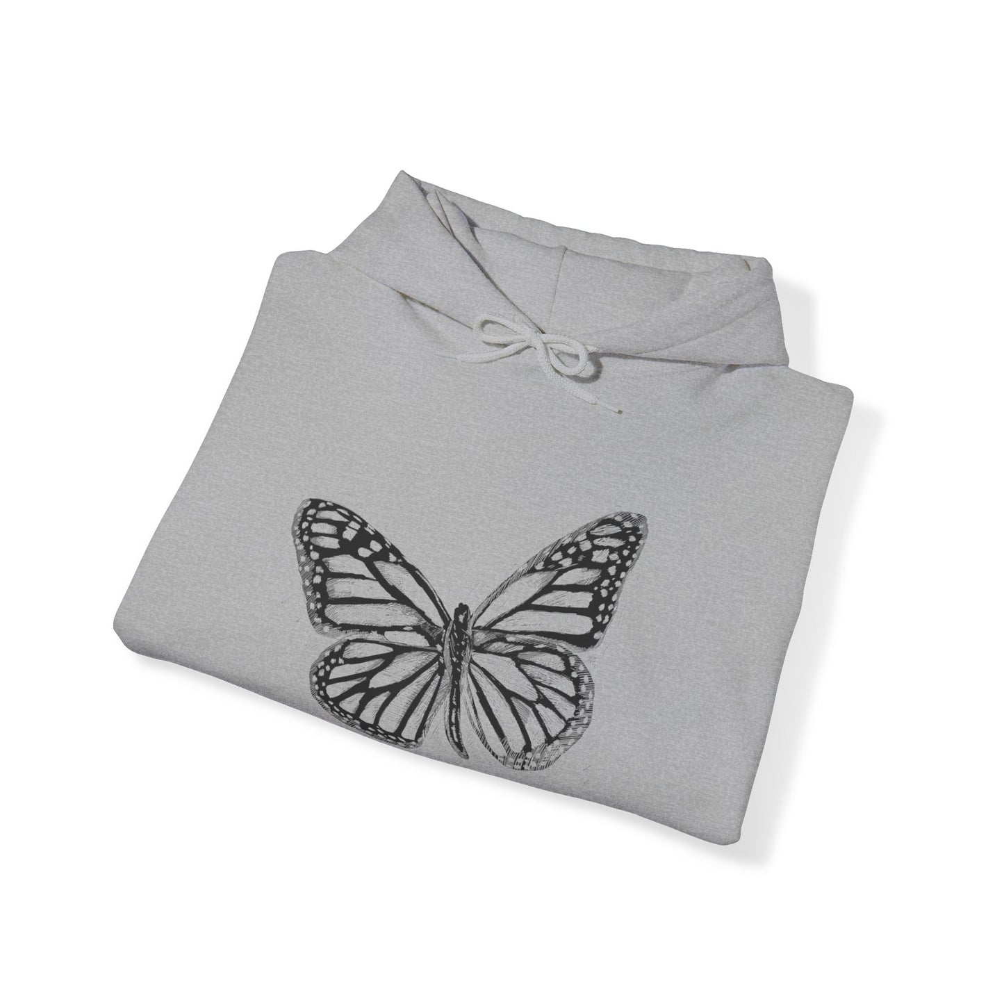 🦋🌸 Butterfly Graphic - Adult Hoodie