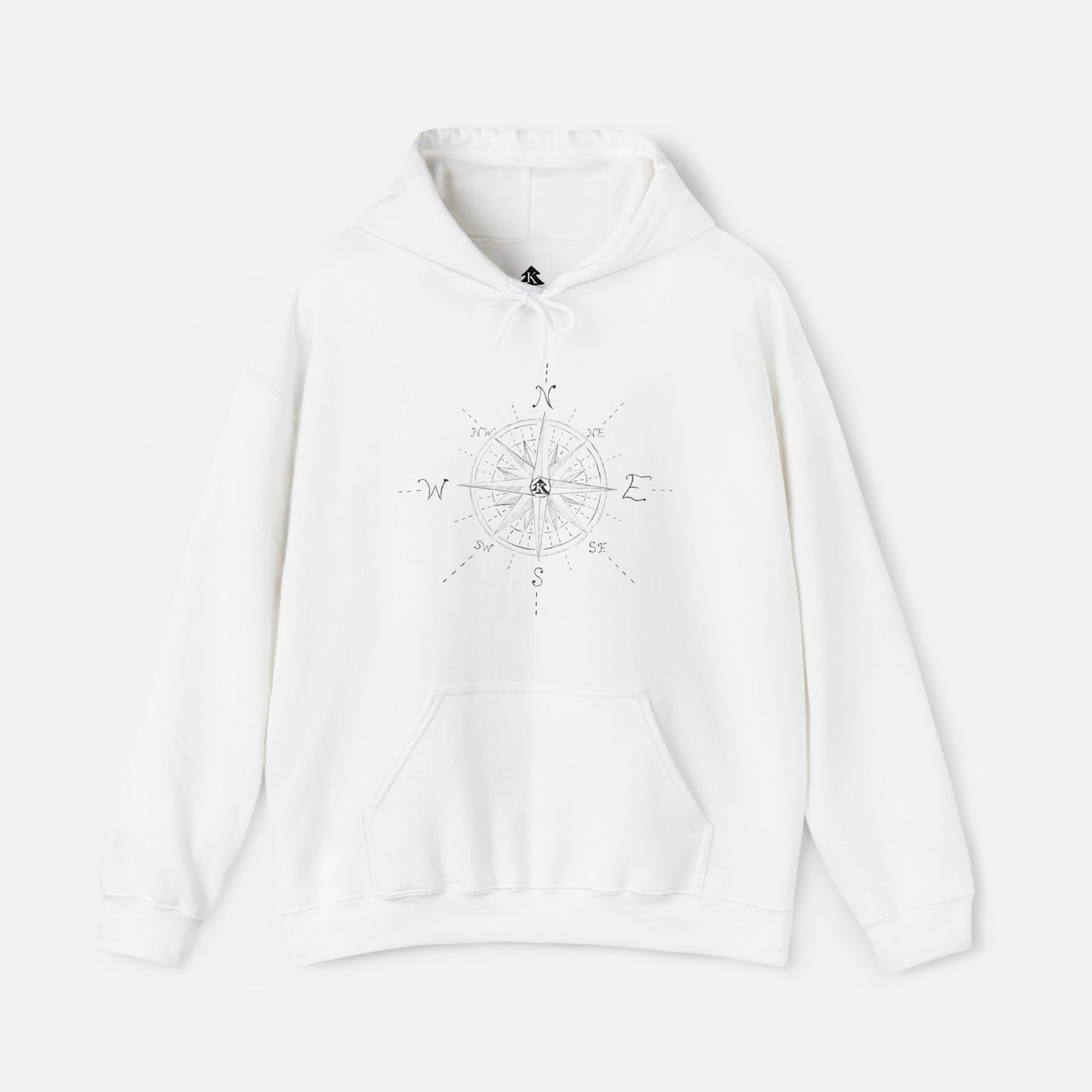 Adult True North Compass Hoodie | Unisex Fit