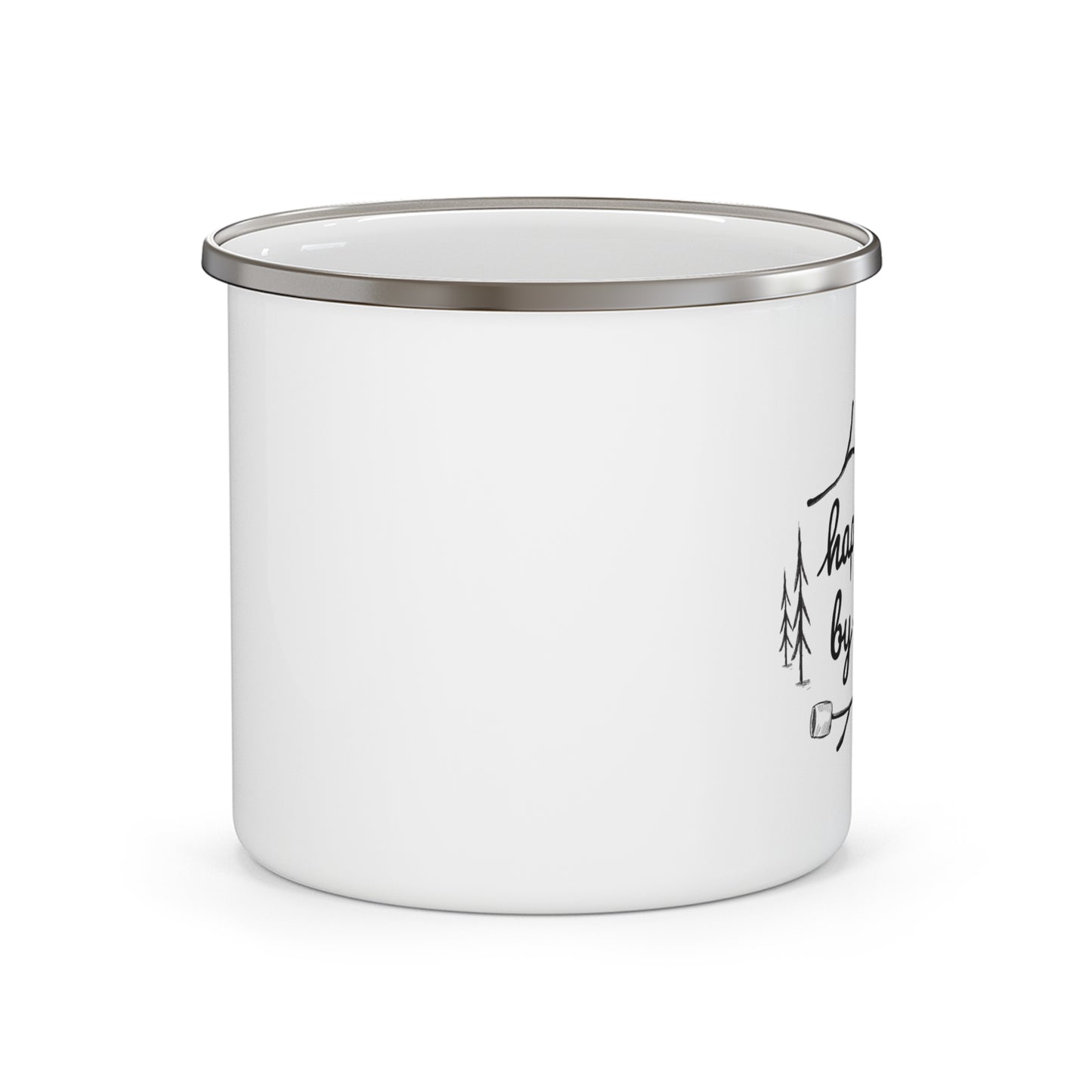 Happiest By The Fire | Camping Mug