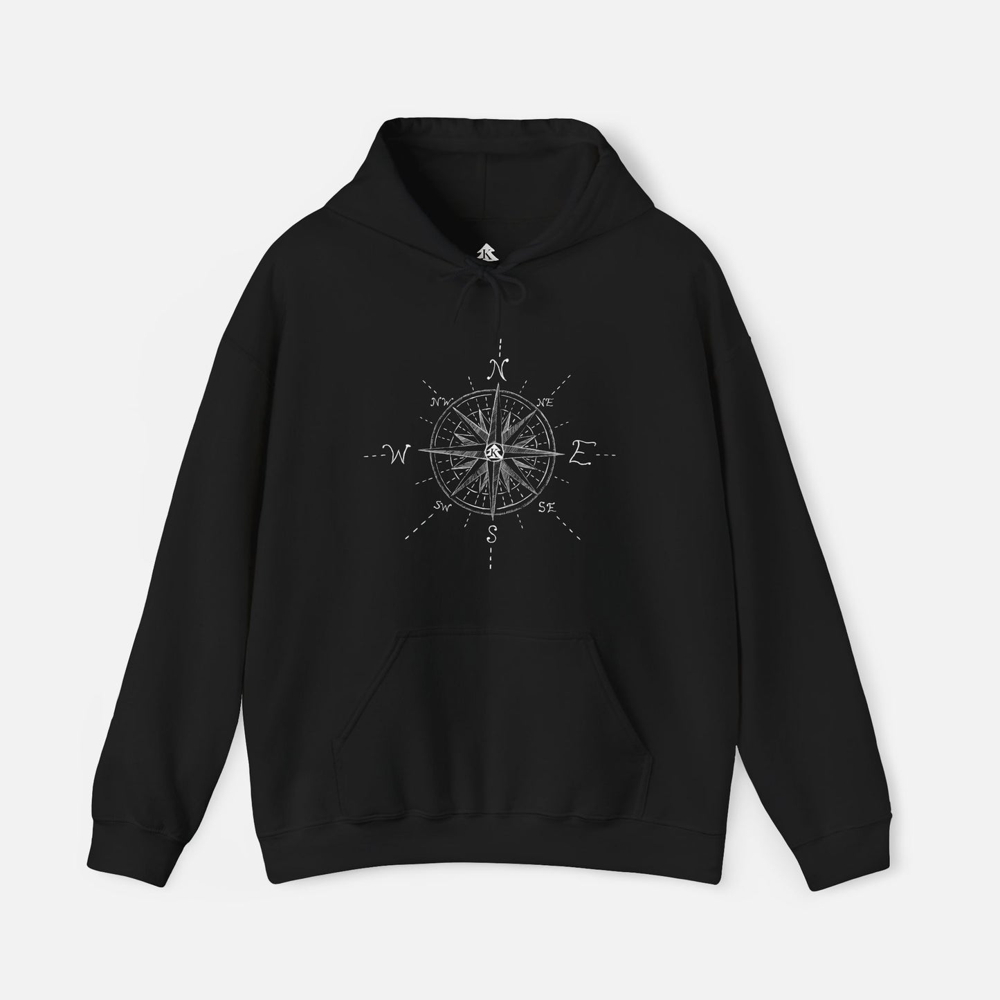 Adult True North Compass Hoodie | Unisex Fit