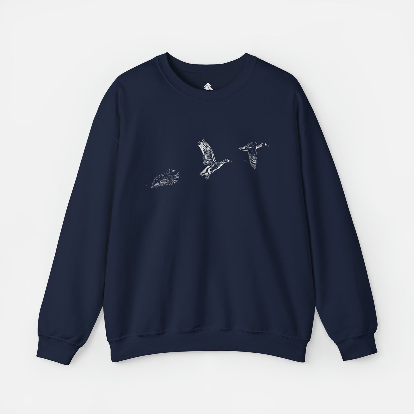 Adult Three Flying Ducks Crewneck | Unisex Fit