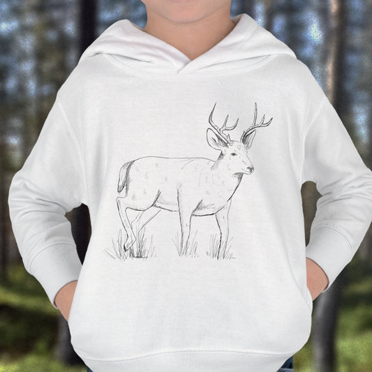 Toddler 6 Point Buck Hoodie
