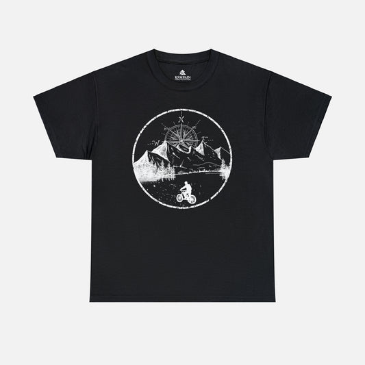 Mountain Bike Scene Graphic T-Shirt