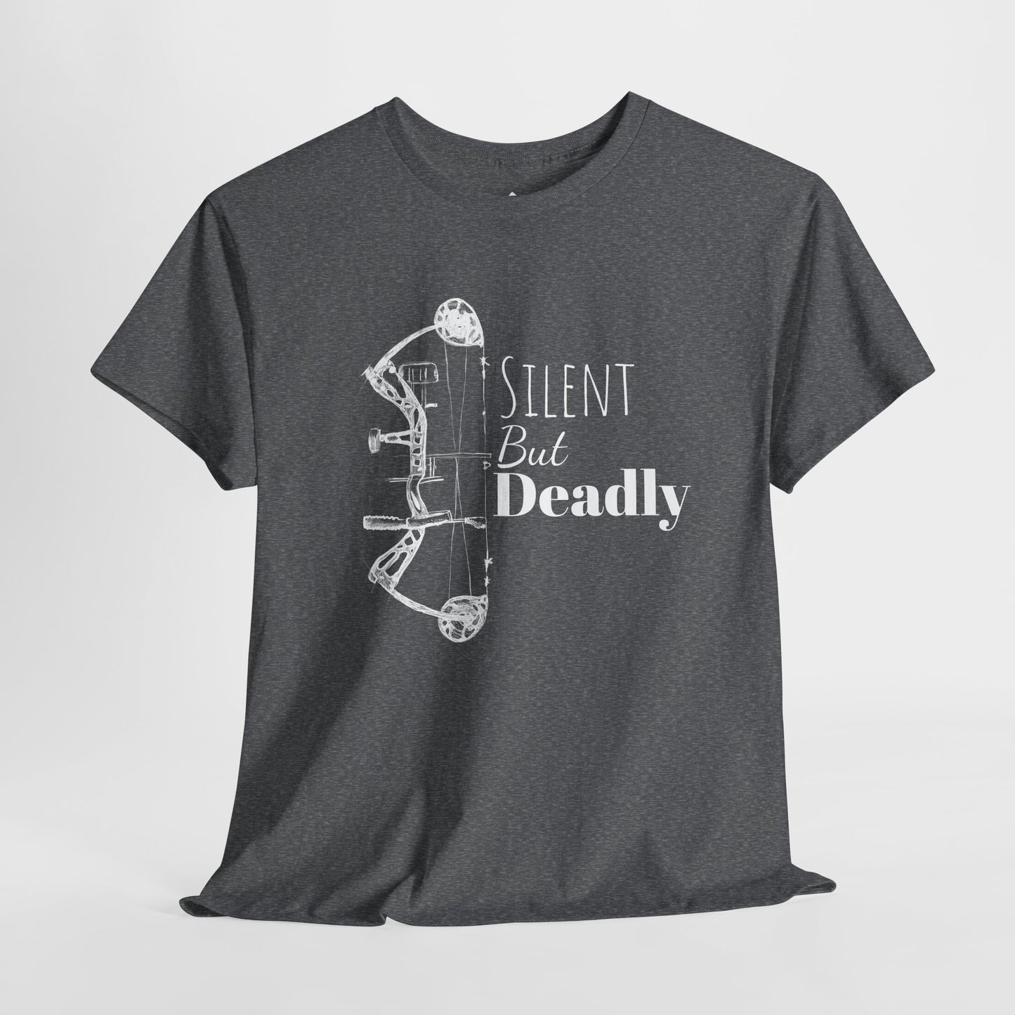 Archery Tee, Silent but Deadly Archery Compound Bow, Archery Shirt, Bow and Arrow Tee, Archer Gift, Archery Lover Shirt