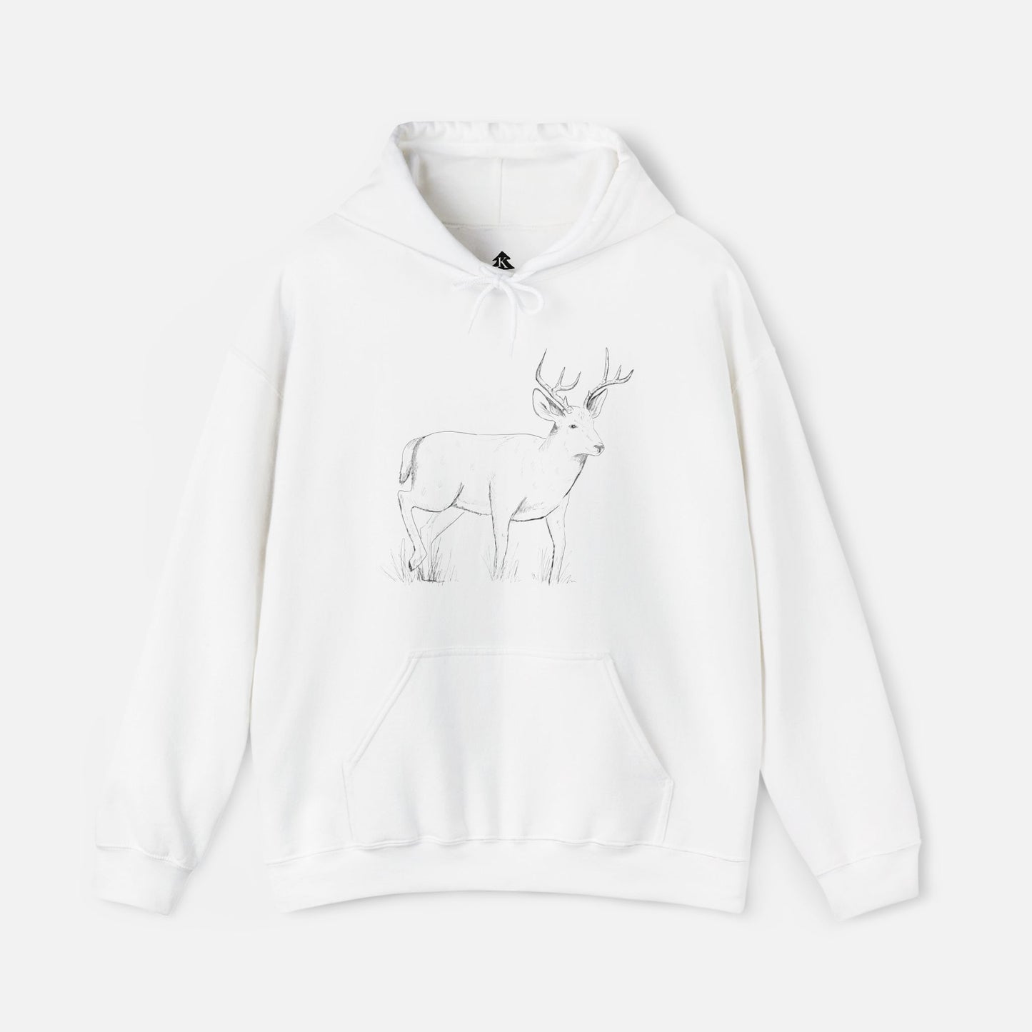 Adult 6 Point Buck Hoodie | Unisex Fit