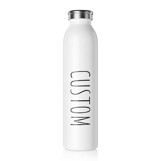 20 oz Ride Snow Repeat Water Bottle | Personalized