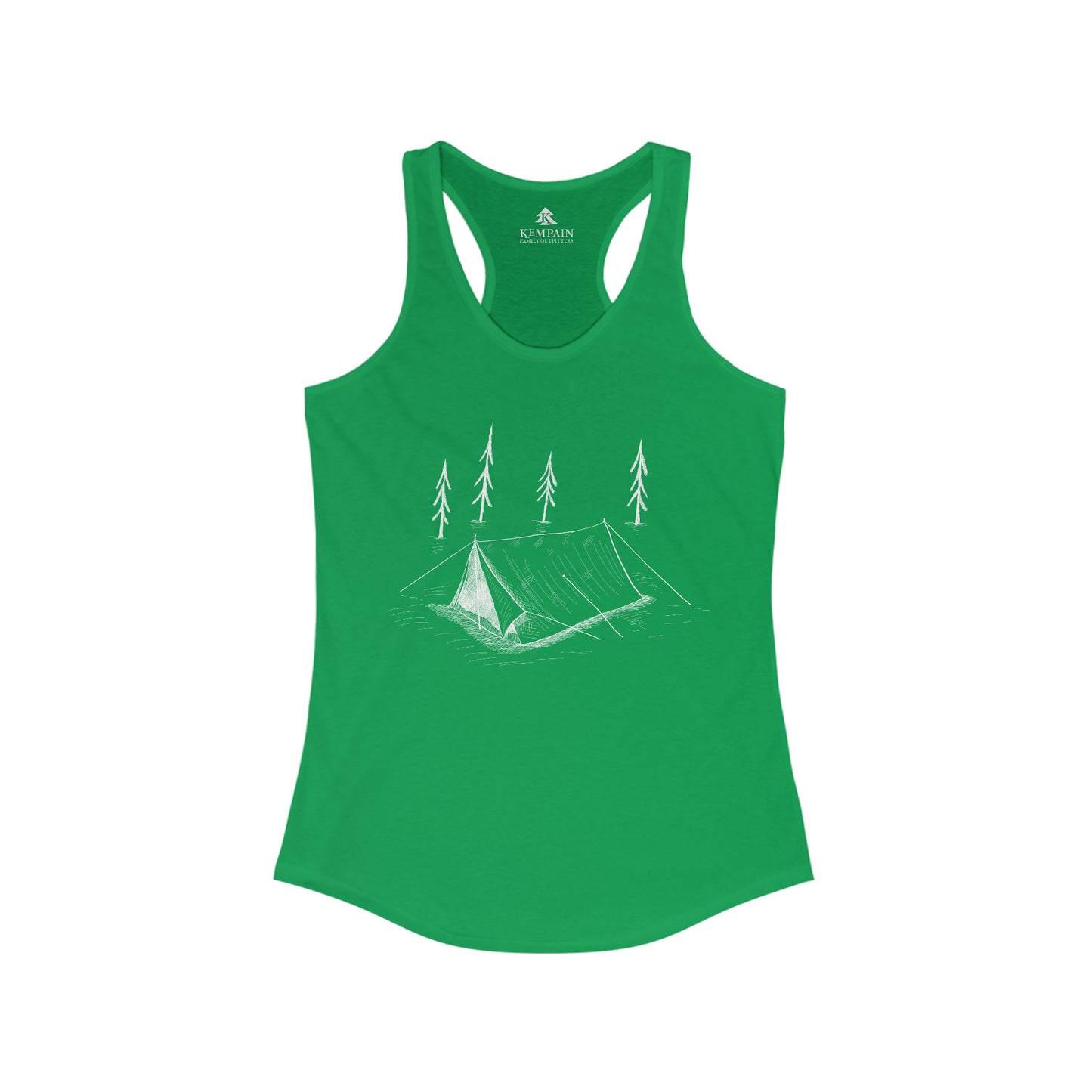 Women's Woodland Camping Racerback