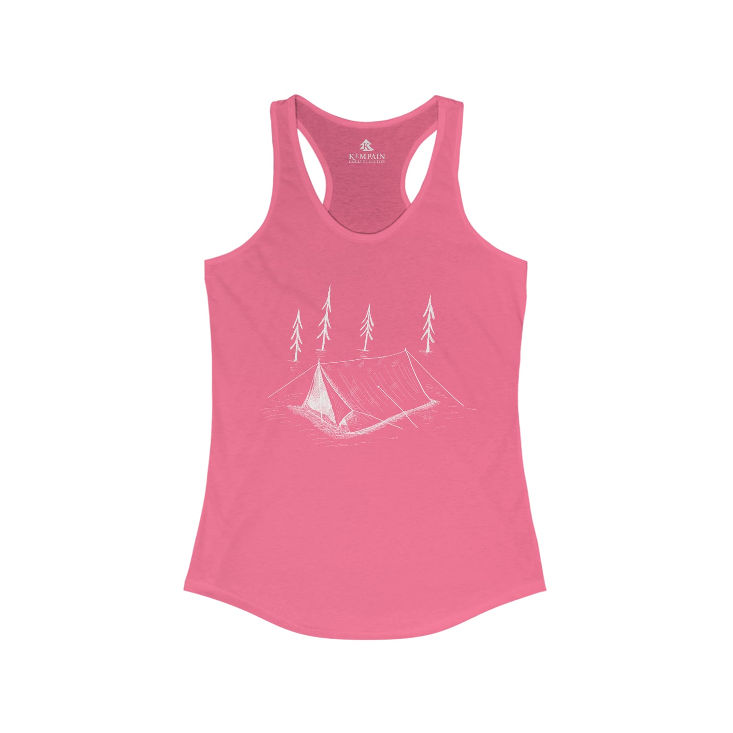 Women's Woodland Camping Racerback