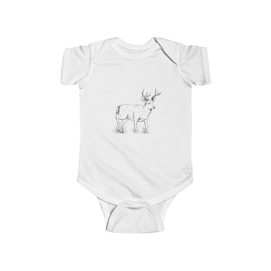 Infant 6 Point Buck Bodysuit