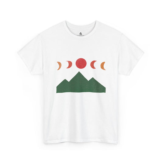 Mountain Ridges & Moon Phases Tee