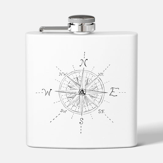 True North Compass Flask | 6oz