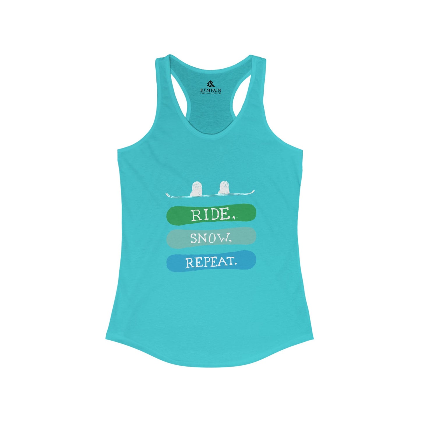 Ride Snow Repeat Racerback