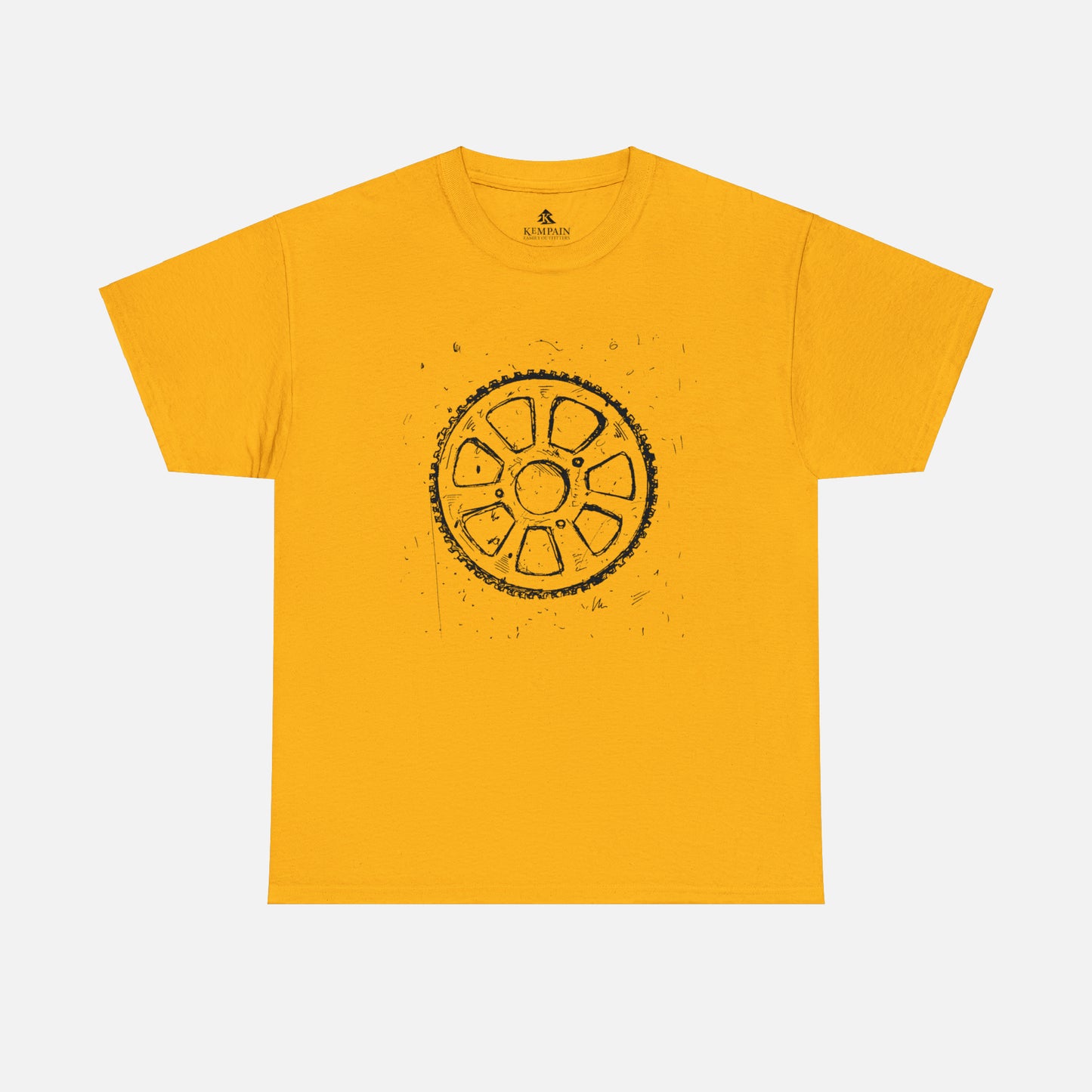 Bicycle Sprocket Graphic T-Shirt