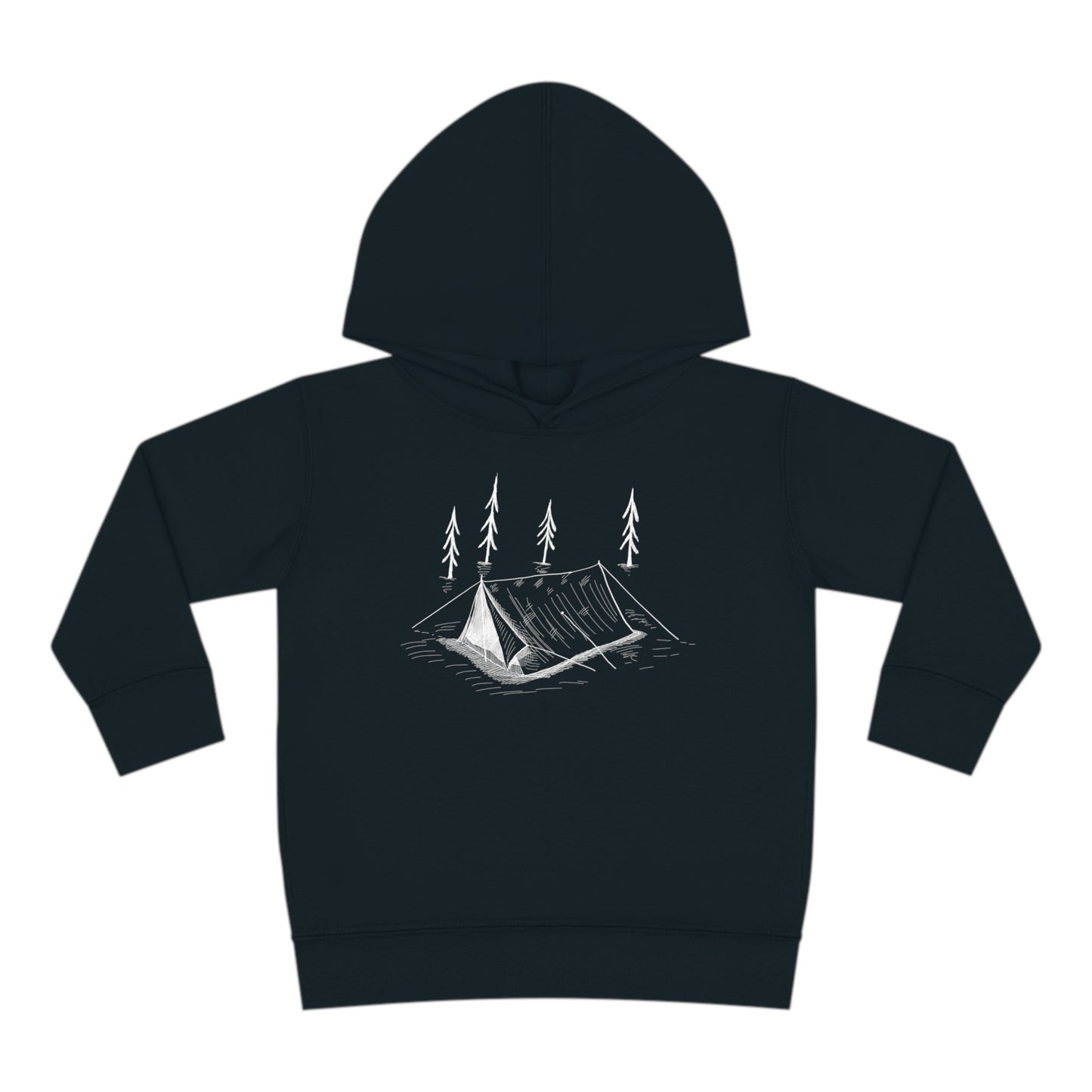 Camping Tent Graphic - Toddler Hoodie