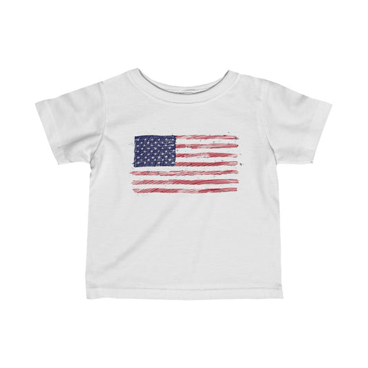 Infant American Flag T-Shirt