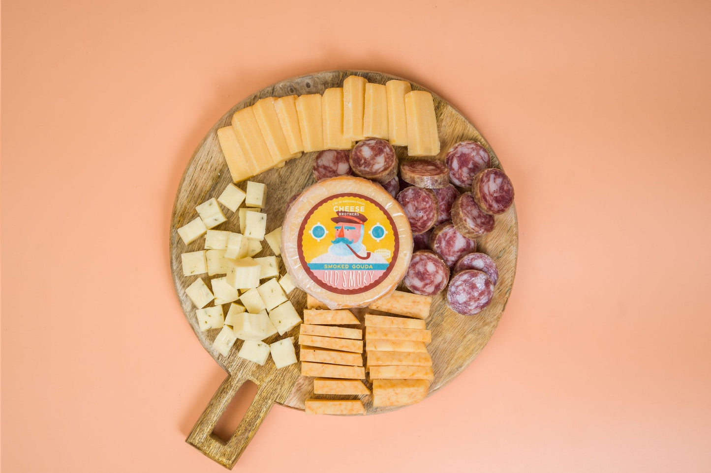 Artisan Cheese & Summer Sausage(4-Pack) Gifts and Bundles by Cheese Brothers, Inc.