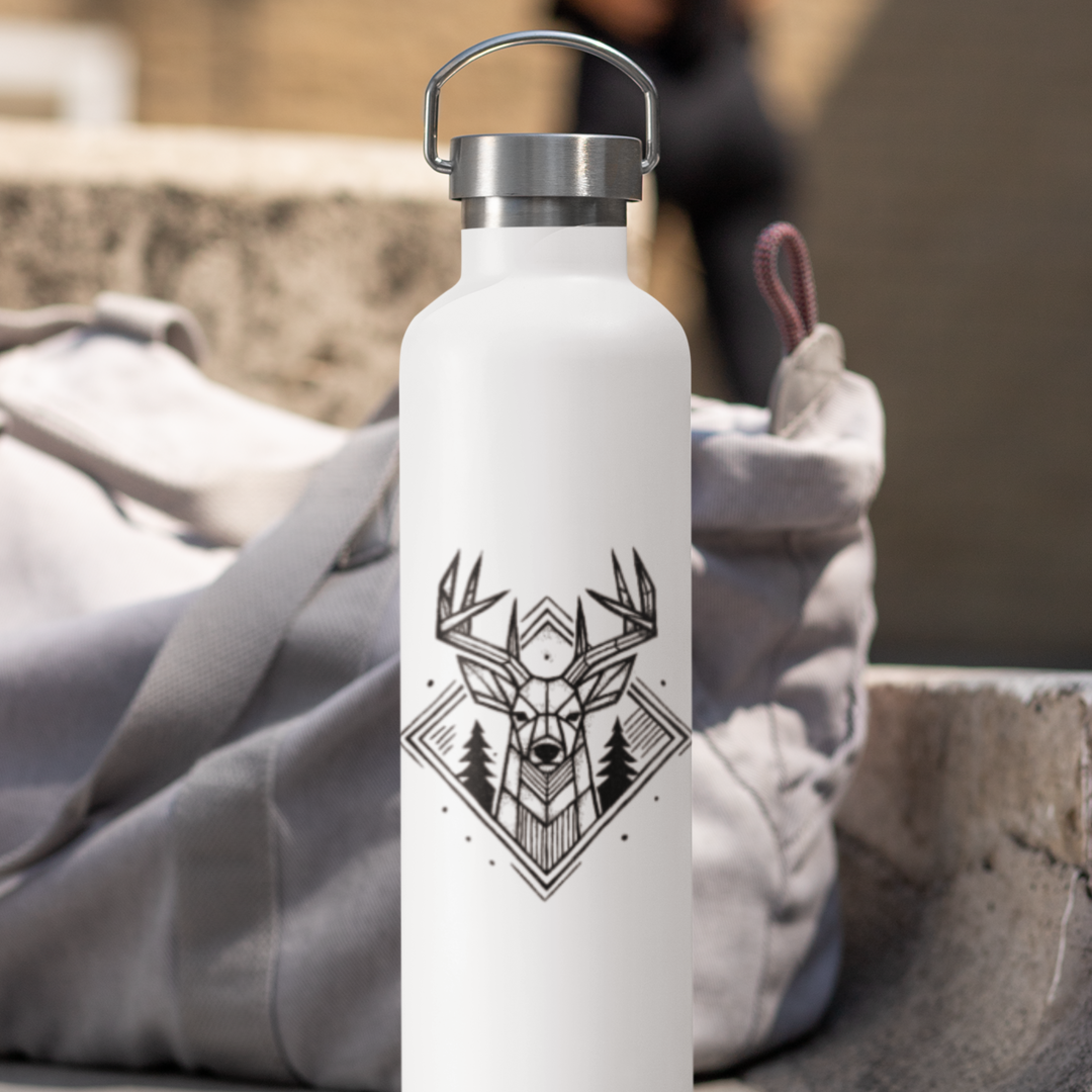 8 Point Buck - Copper Vacuum Insulated Bottle, 22oz
