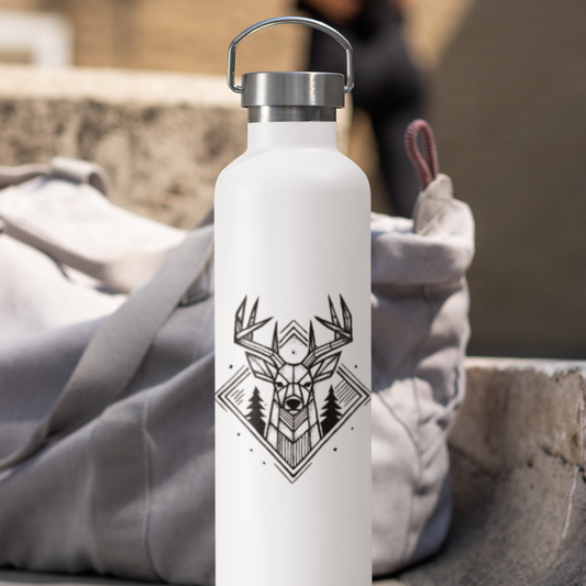 8 Point Buck - Copper Vacuum Insulated Bottle, 22oz