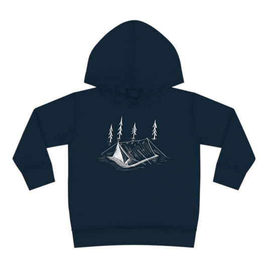Camping Tent Graphic - Toddler Hoodie