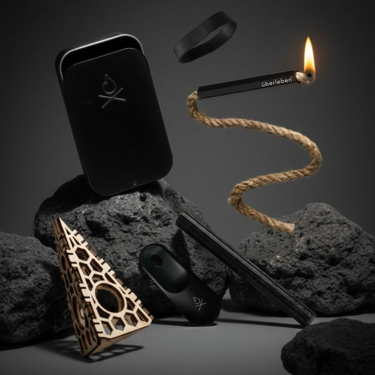 A complete fire kit; only 4oz. | Überleben®