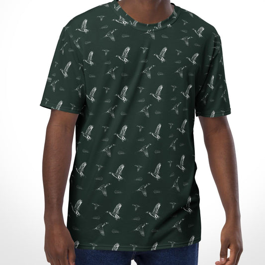 Men's Flying Duck Pattern Jersey