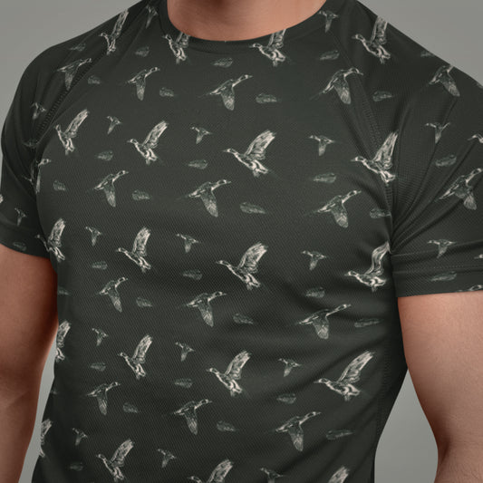 Men's Flying Duck Pattern Jersey